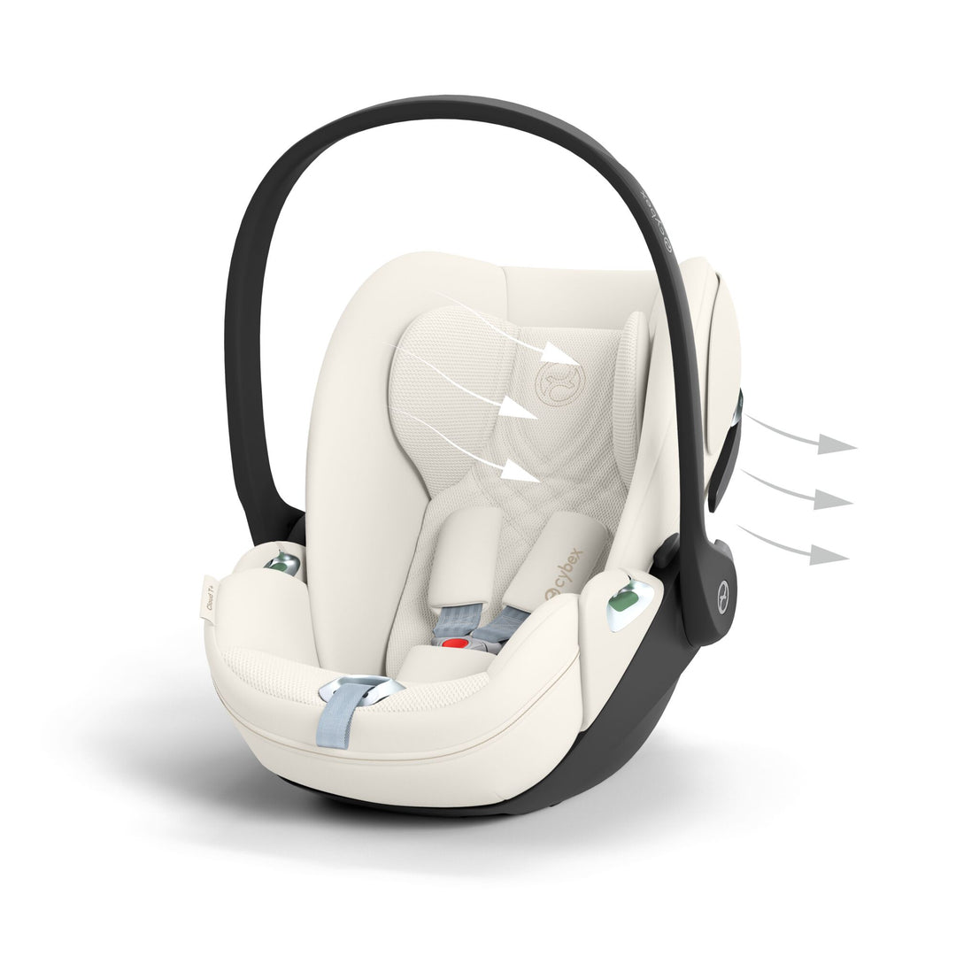 Cybex Cloud T Plus i-Size Car Seat - Off White