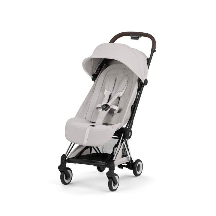 Cybex Coya Style Pushchair - City Grey with Chrome Brown Frame
