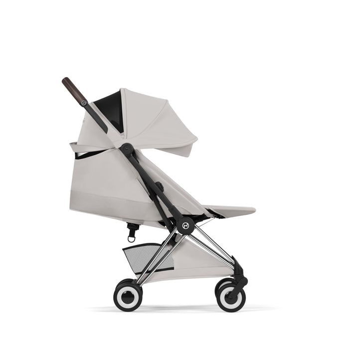 Cybex Coya Style Pushchair - City Grey with Chrome Brown Frame