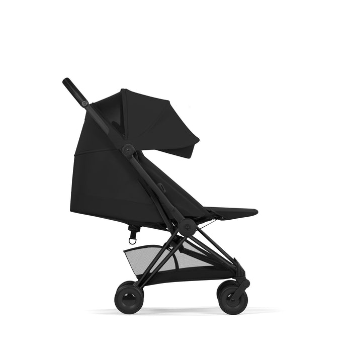 Cybex Coya Comfort Set (Pushchair & Carrycot) - Sepia Black with Matt Black Frame