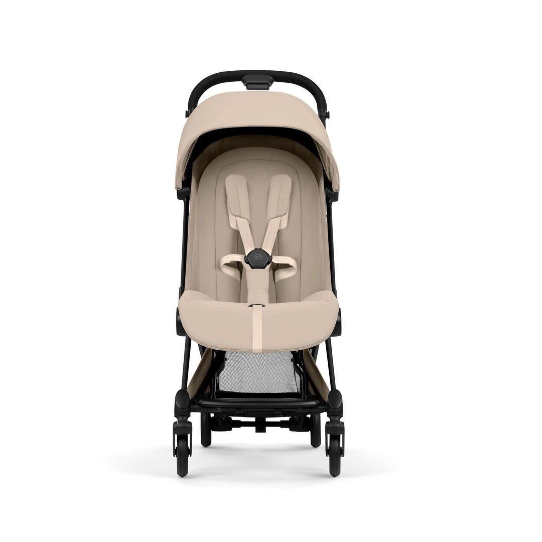 Cybex Coya Style Ultimate Bundle - Cozy Beige with Matt Black Frame