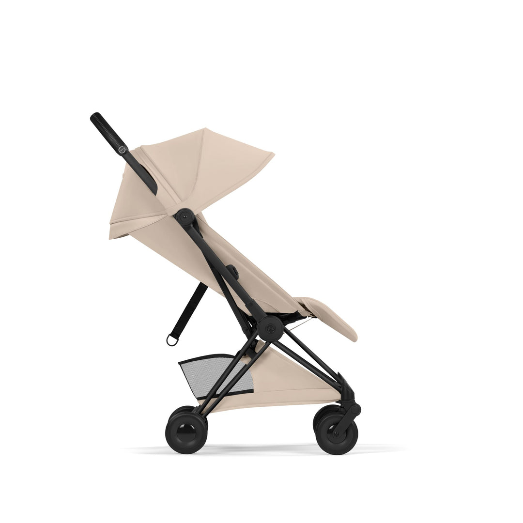 Cybex Coya Style Ultimate Bundle - Cozy Beige with Matt Black Frame