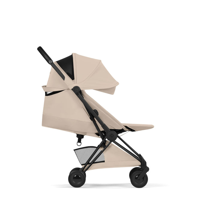Cybex Coya Style Ultimate Bundle - Cozy Beige with Matt Black Frame