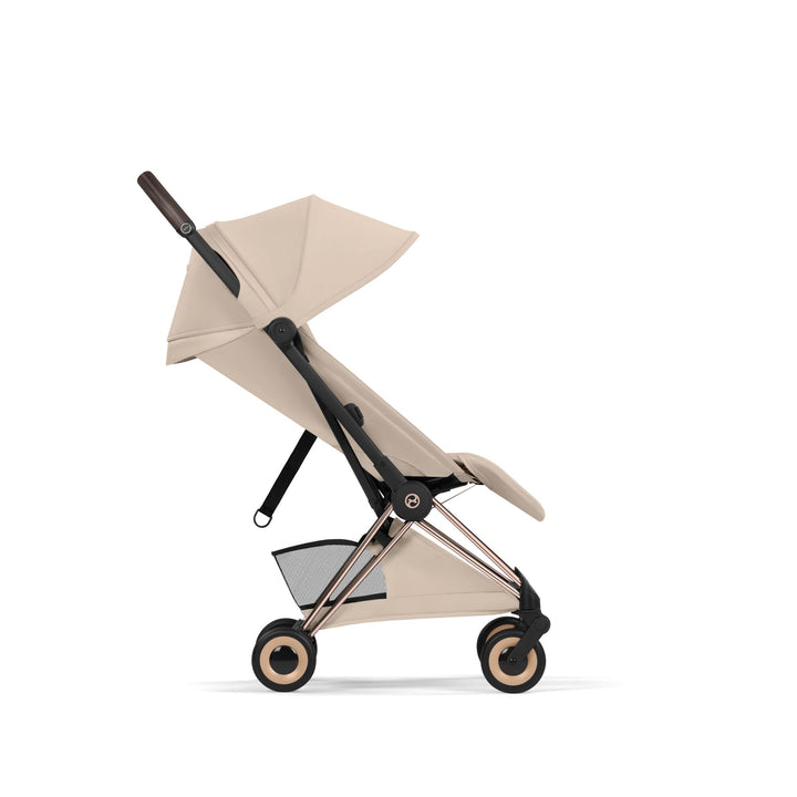 Cybex Coya Style Pushchair - Cozy Beige with Rose Gold Frame