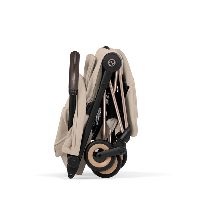 Cybex Coya Style Pushchair - Cozy Beige with Rose Gold Frame