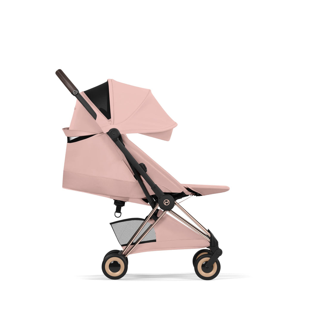 Cybex Coya Style Ultimate Bundle - Peach Pink with Rose Gold Frame