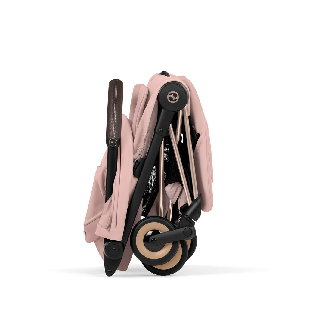 Cybex Coya Style Ultimate Bundle - Peach Pink with Rose Gold Frame