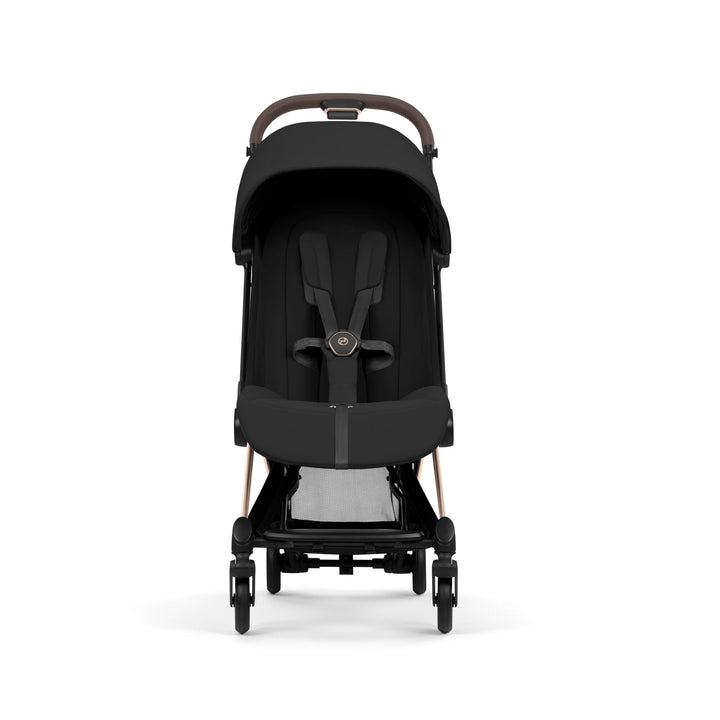 Cybex Coya Style Ultimate Bundle - Sepia Black with Rose Gold Frame