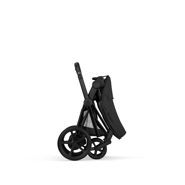 Cybex e-PRIAM Comfort Ultimate Accessory Bundle - Sepia Black & Matt Black Frame