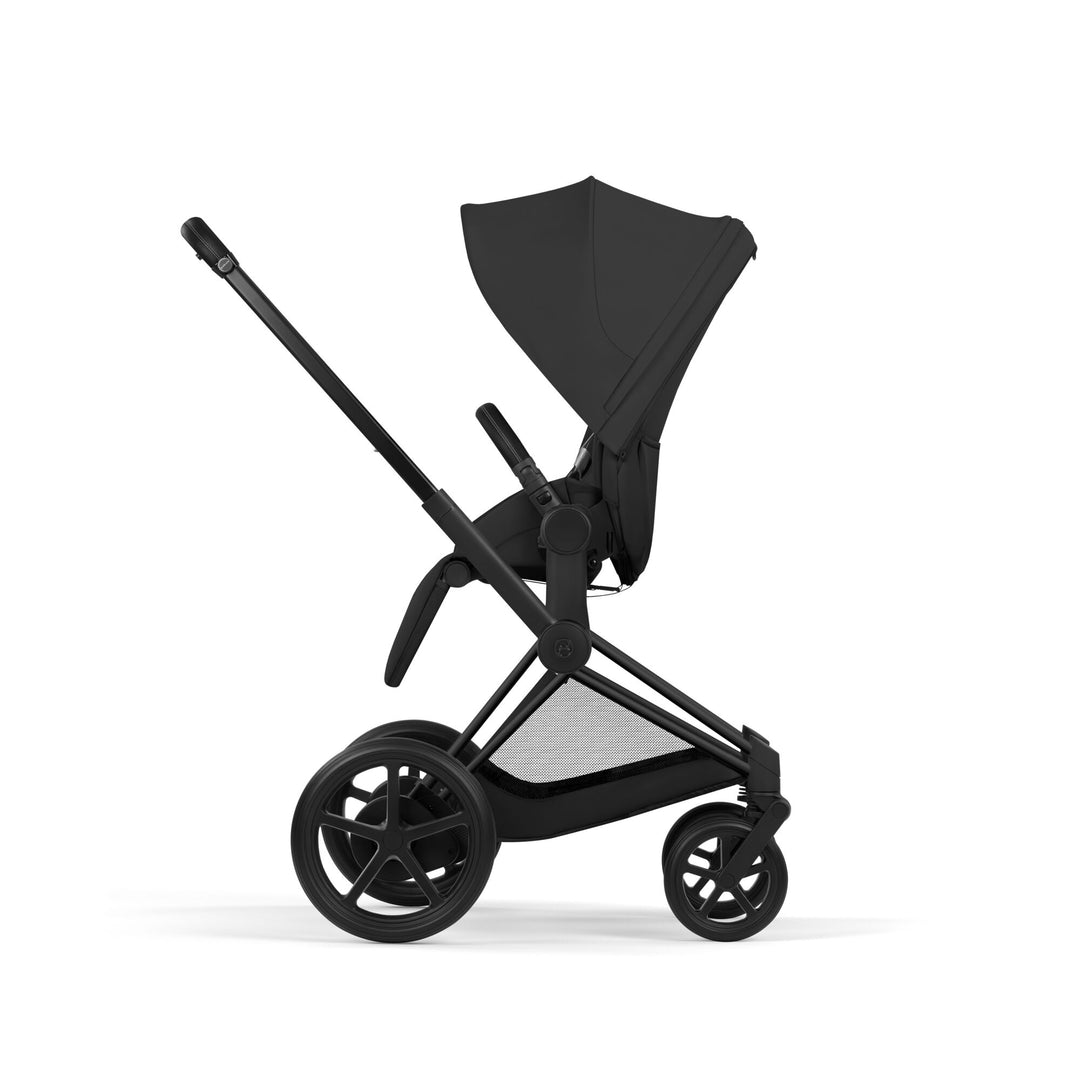 Cybex e-PRIAM Comfort Ultimate Bundle - Sepia Black & Matt Black Frame