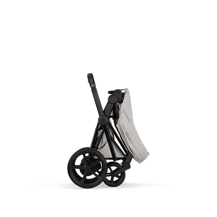 Cybex e-PRIAM Style Ultimate Bundle - City Grey & Matt Black Frame