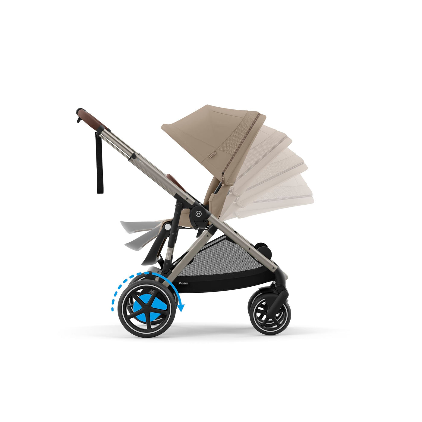 Cybex e-Gazelle S Pushchair - Almond Beige