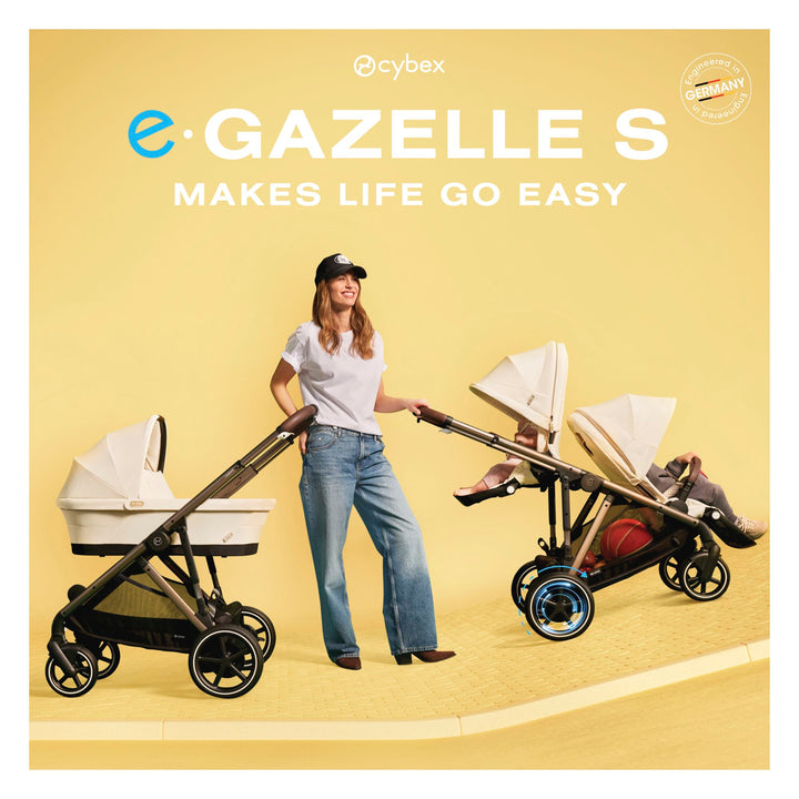 Cybex e-Gazelle S Cloud T Bundle - Almond Beige