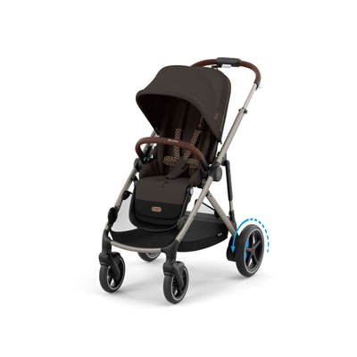 Cybex e-Gazelle S Essential Bundle - Chocolate Brown