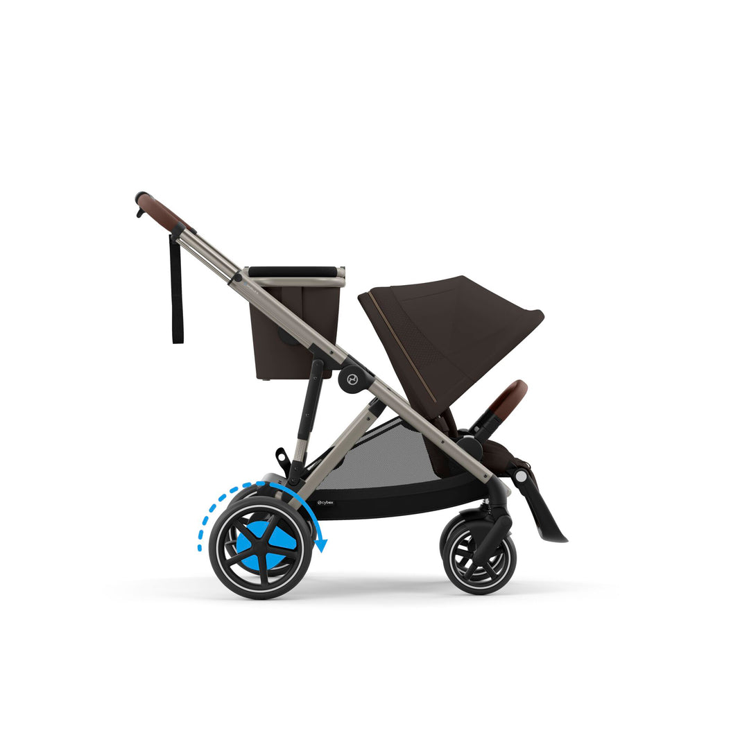 Cybex e-Gazelle S Essential Bundle - Chocolate Brown