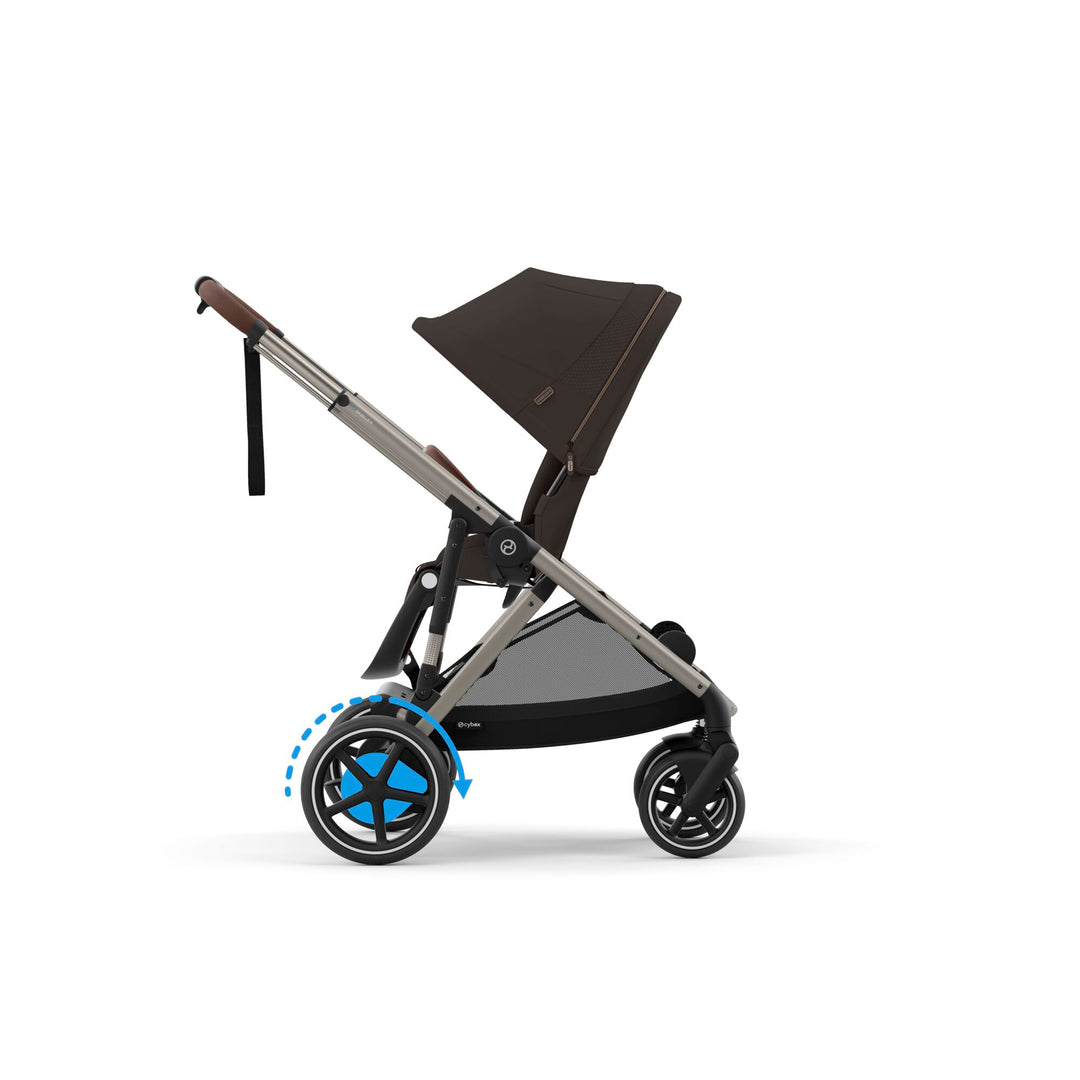Cybex e-Gazelle S Essential Bundle - Chocolate Brown