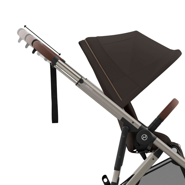 Cybex e-Gazelle S Essential Bundle - Chocolate Brown