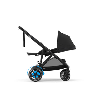 Cybex e-Gazelle S Pushchair- Moon Black