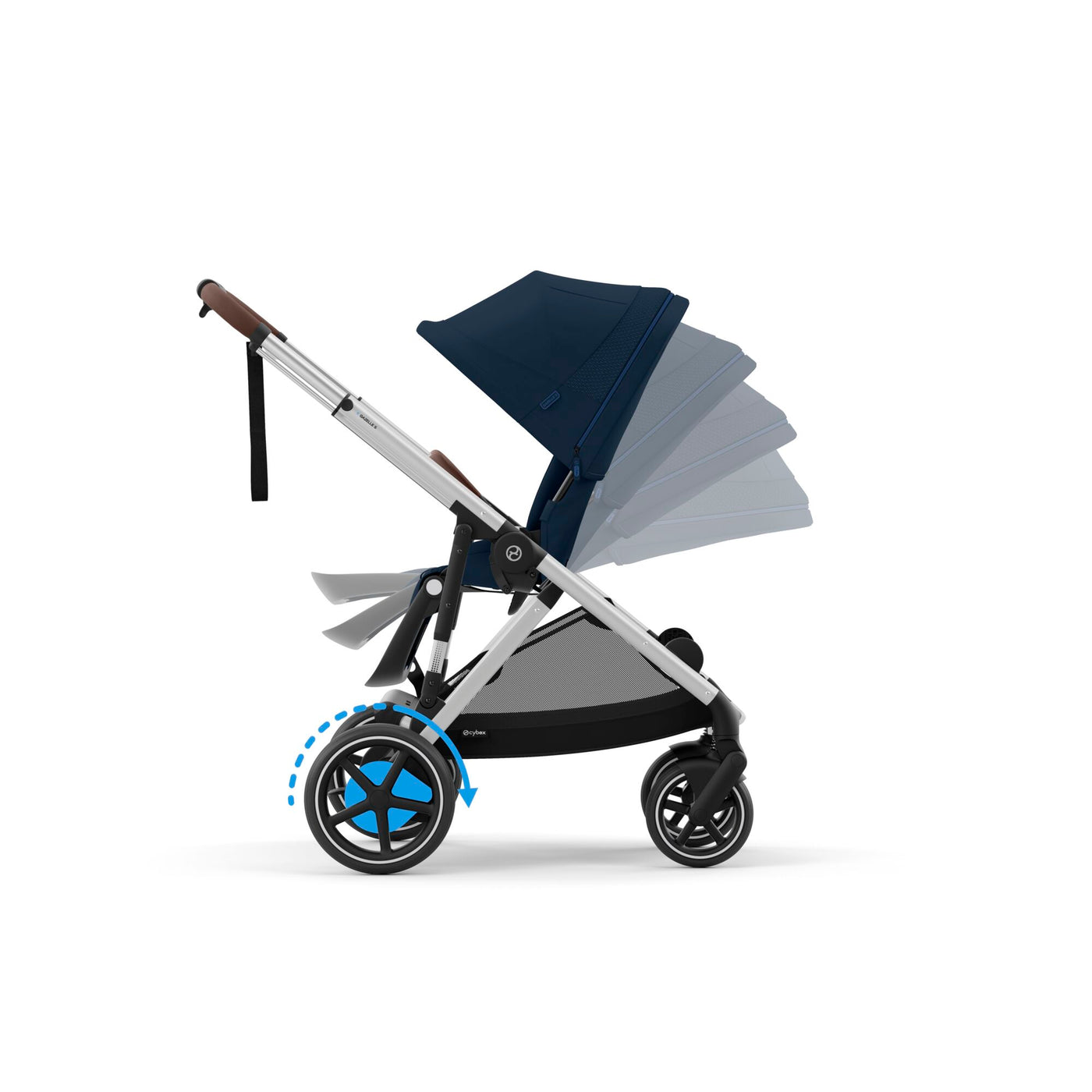 Cybex e-Gazelle S Pushchair- Ocean Blue