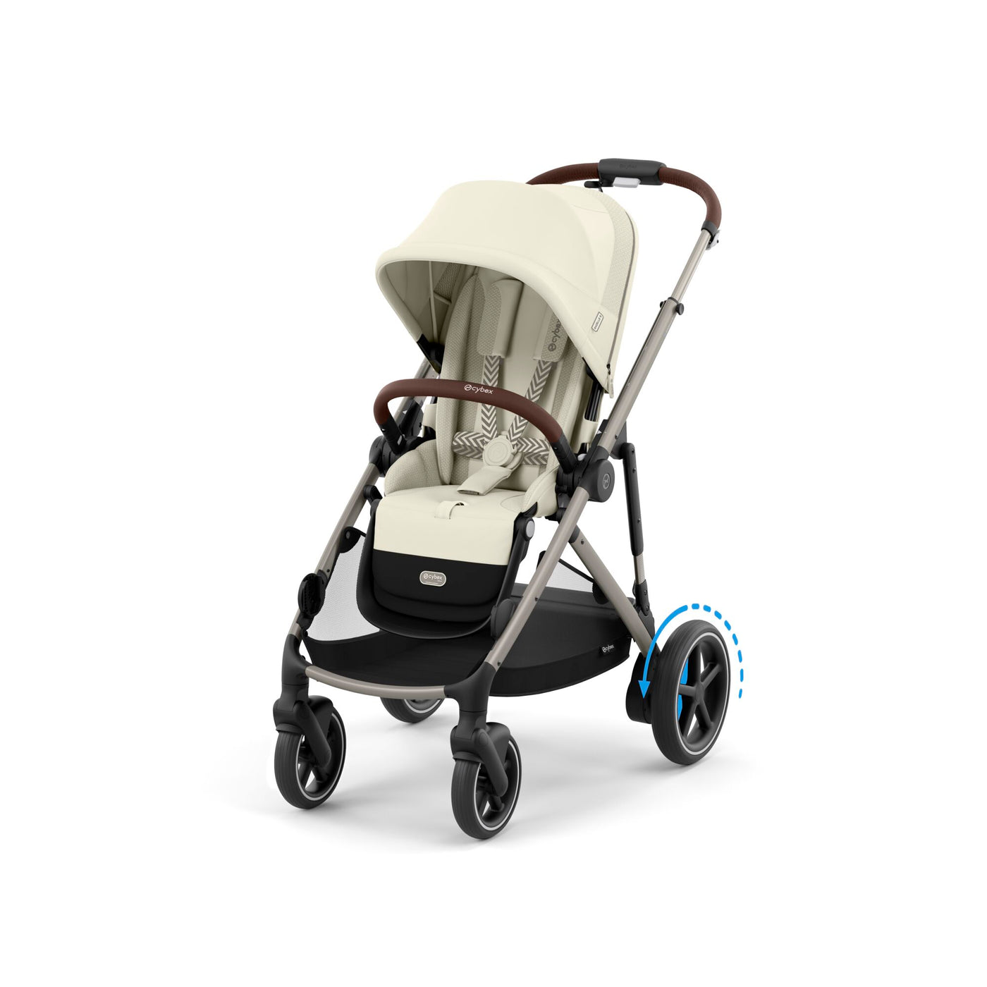 Cybex e-Gazelle S Pushchair - Seashell Beige