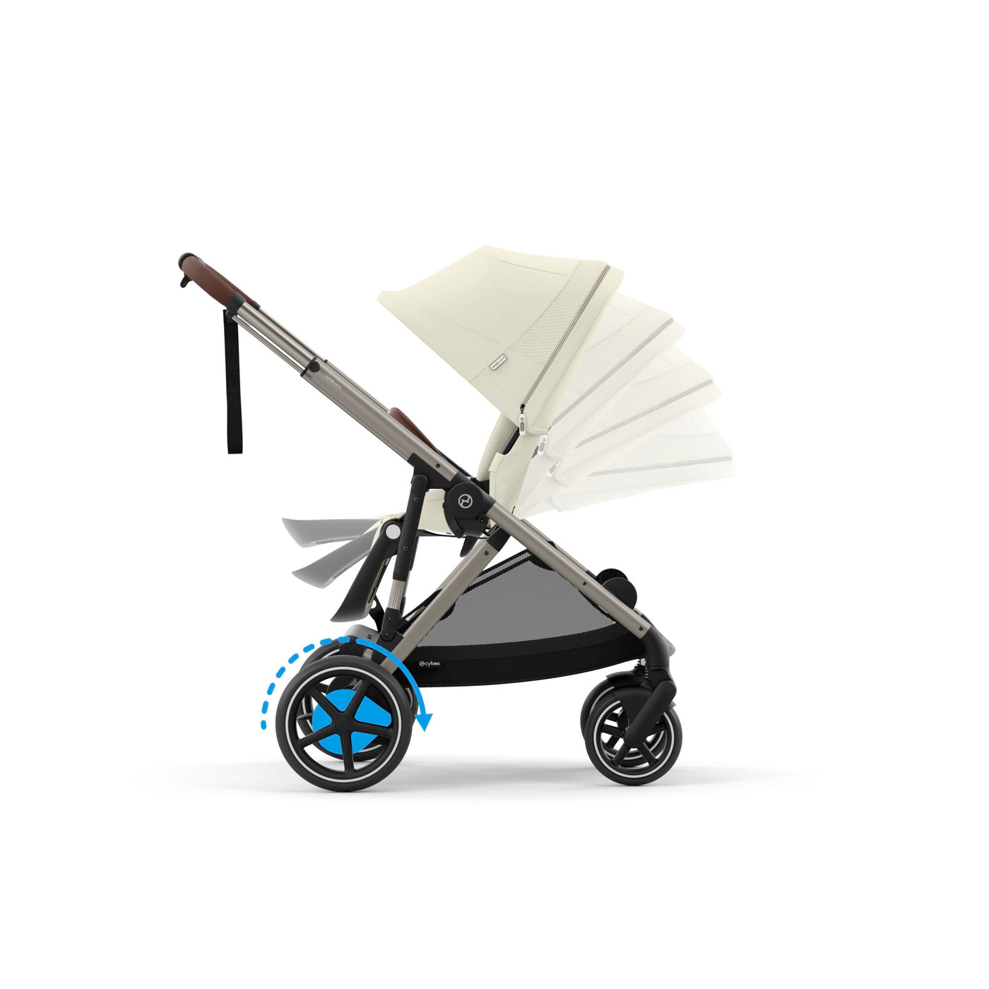 Cybex e-Gazelle S Pushchair - Seashell Beige