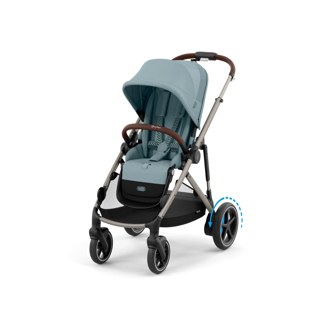 Cybex e-Gazelle S Cloud T Plus Bundle - Stormy Blue