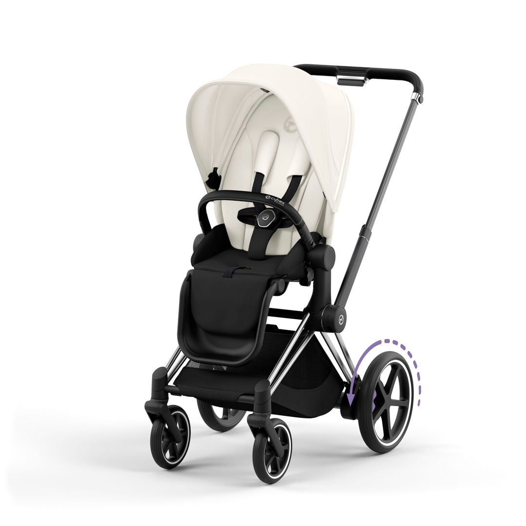 Cybex e-Priam Bundle - Off White