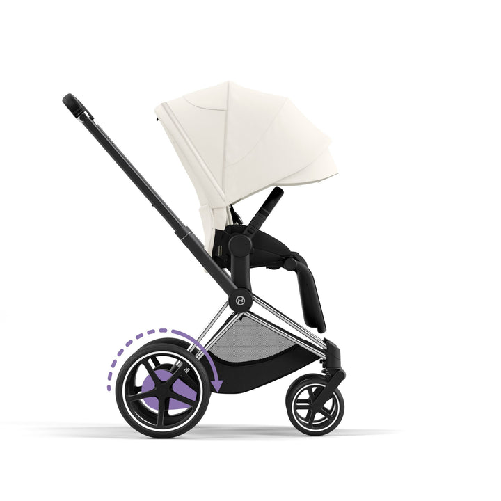 Cybex e-Priam Bundle - Off White