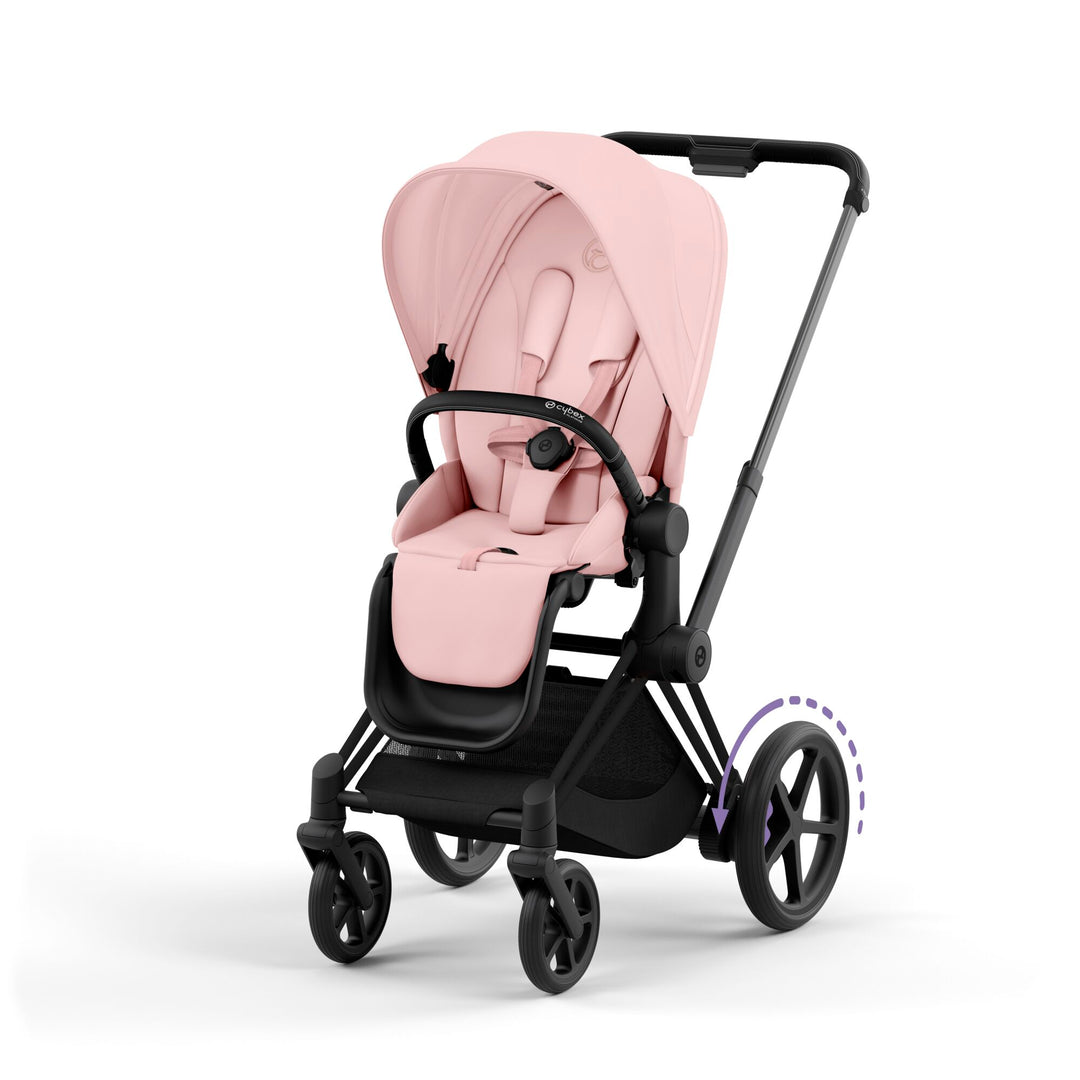 Cybex e-Priam Bundle - Peach Pink