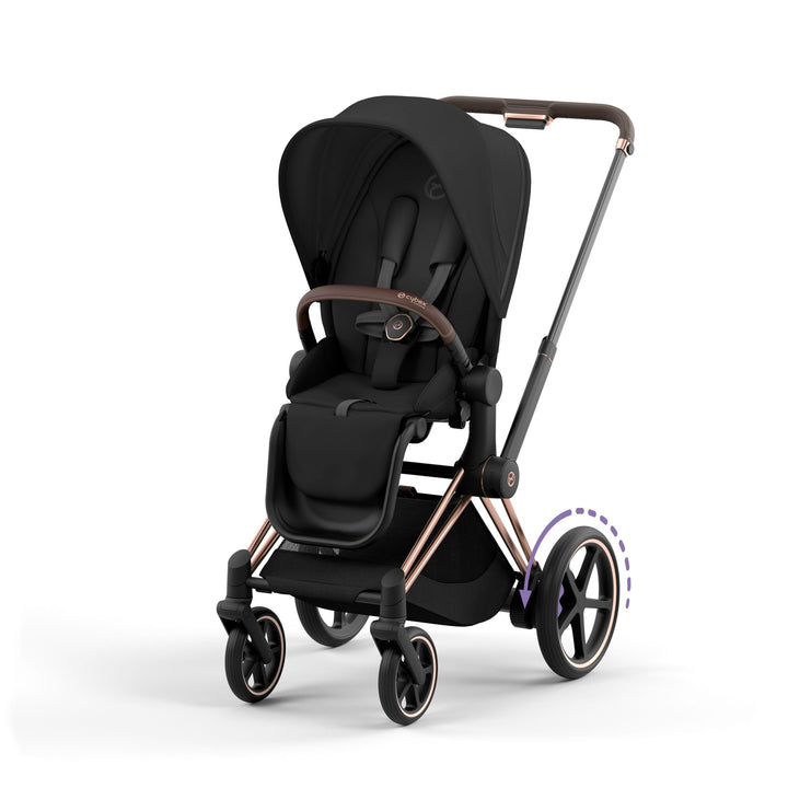Cybex e-Priam Bundle - Sepia Black
