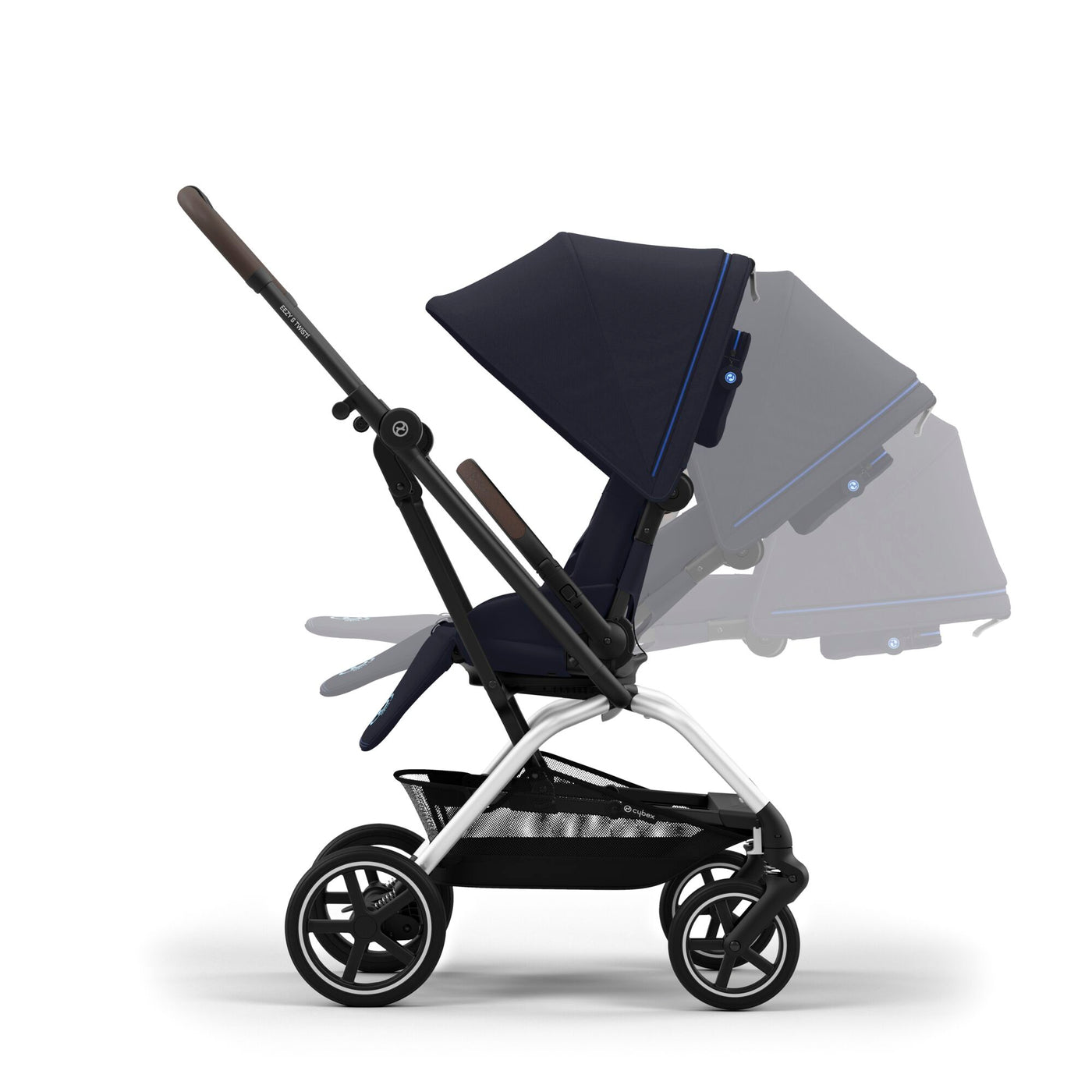 Cybex Eezy S Twist +2 Pushchair - Dark Blue