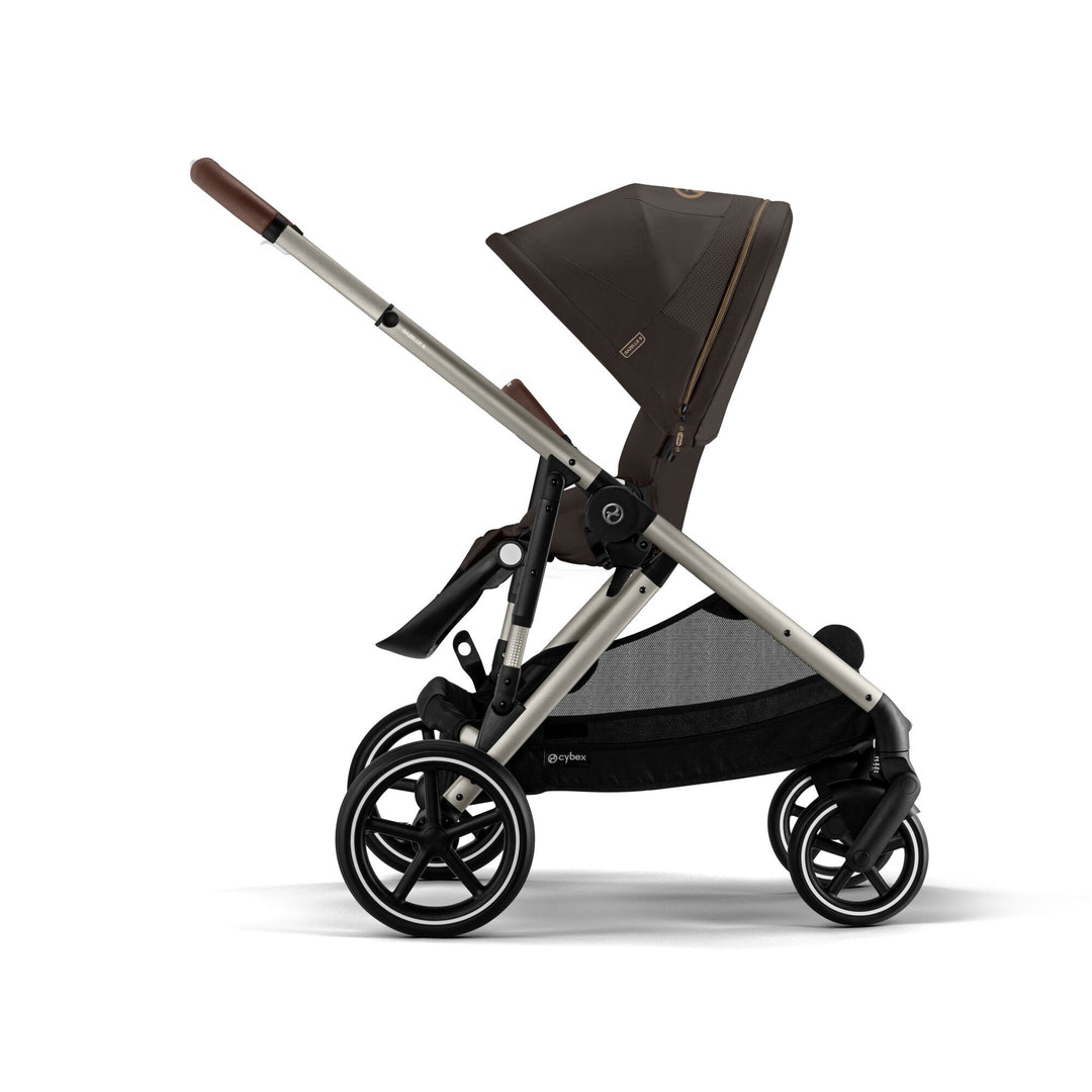 Cybex Gazelle S Double Pushchair- Chocolate Brown
