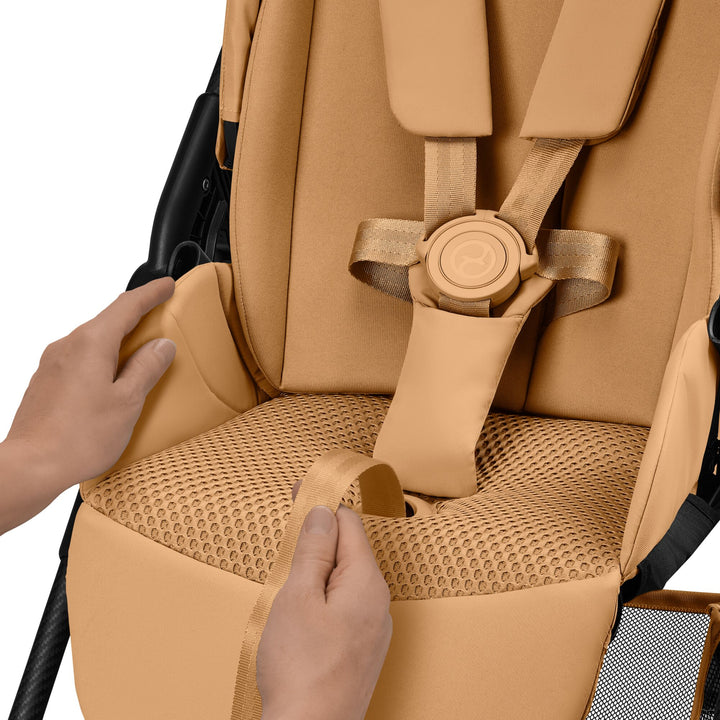 Cybex Melio Carbon Pushchair - Cinnamon Yellow