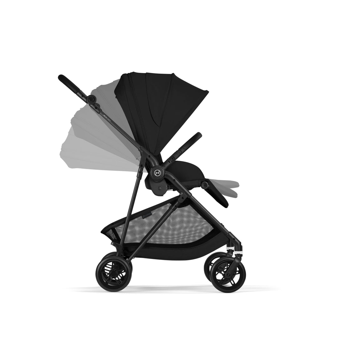 Cybex Melio Carbon Pushchair - Magic Black