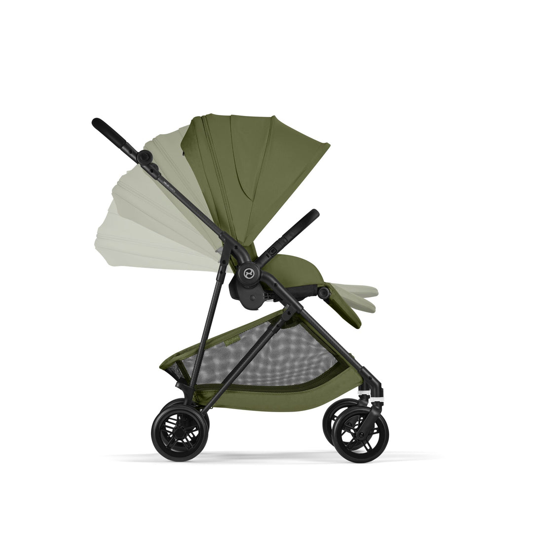 Cybex Melio Carbon Pushchair - Moss Green