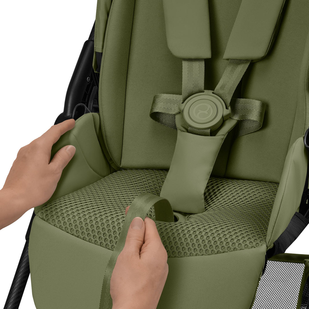 Cybex Melio Carbon Pushchair - Moss Green
