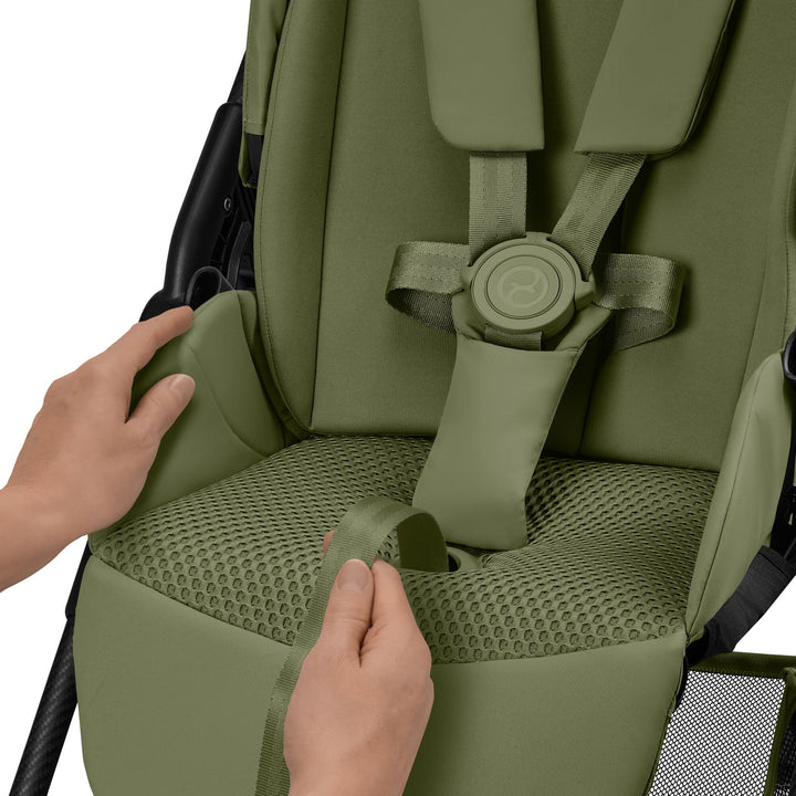 Cybex Melio Carbon Pushchair - Moss Green
