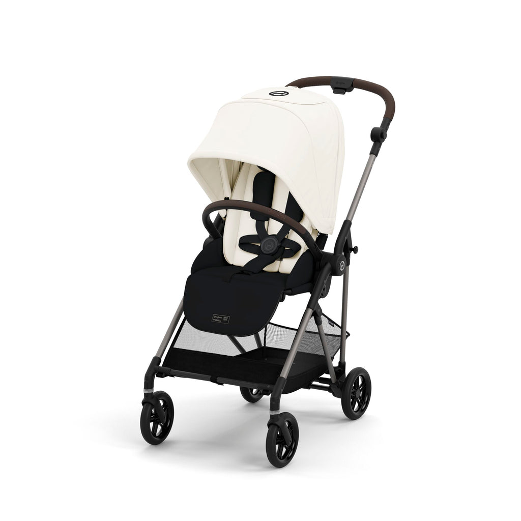Cybex MELIO ゴールドライン 白キャノピー 使用感あり cybex_melio_pushchair_canvas_w