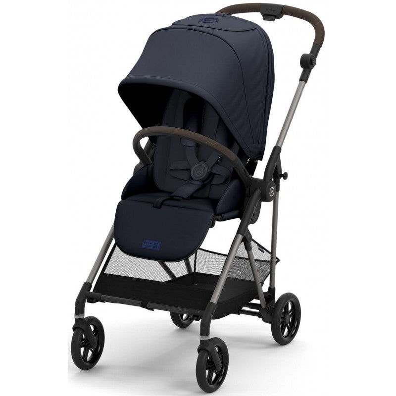 Cybex Melio Pushchair & Carryot - Dark Blue