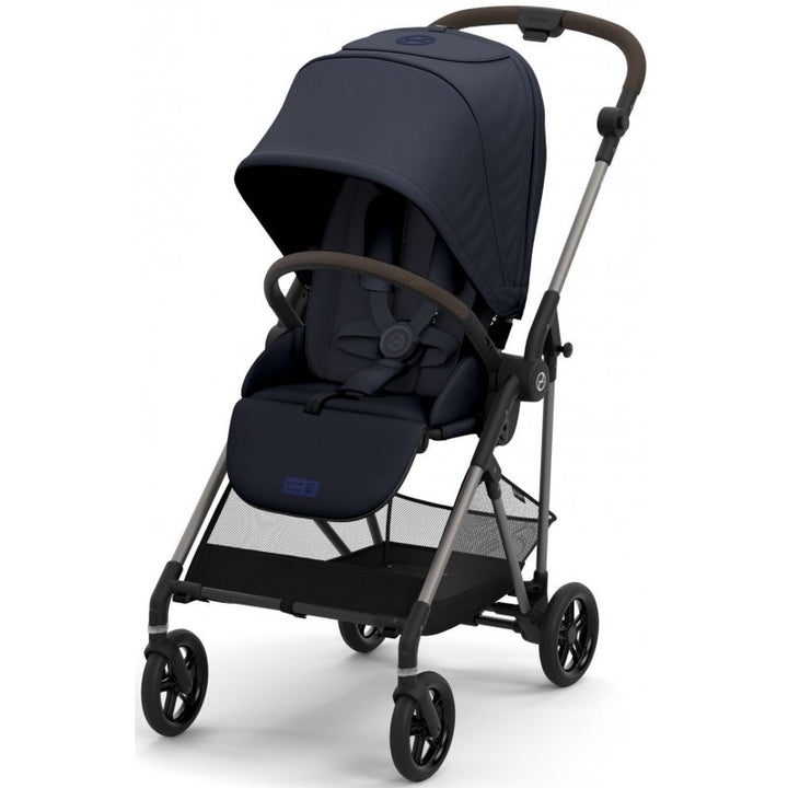 Cybex Melio Pushchair & Carryot - Dark Blue