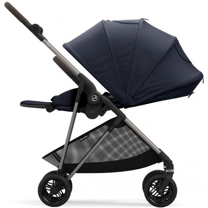 Cybex Melio Pushchair & Carryot - Dark Blue