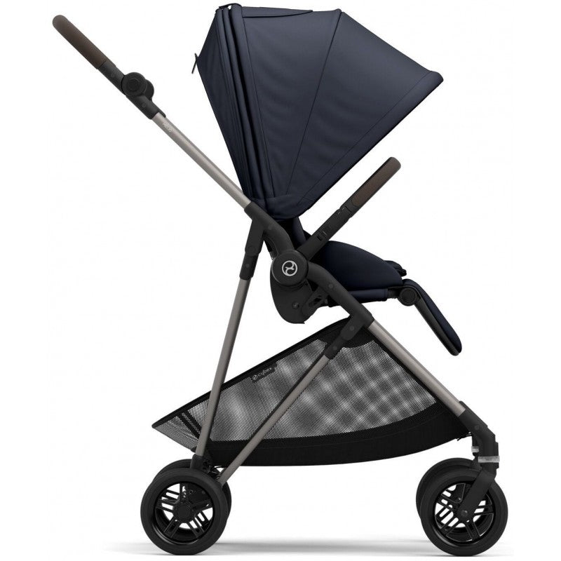 Cybex Melio Pushchair & Carryot - Dark Blue