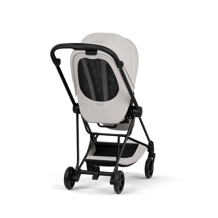 Cybex Mios Style Pushchair & Fold Cot Bundle - City Grey & Matt Black Frame