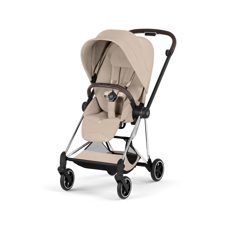 Cybex Mios Style Ultimate Bundle - Cozy Beige & Chrome Brown Frame