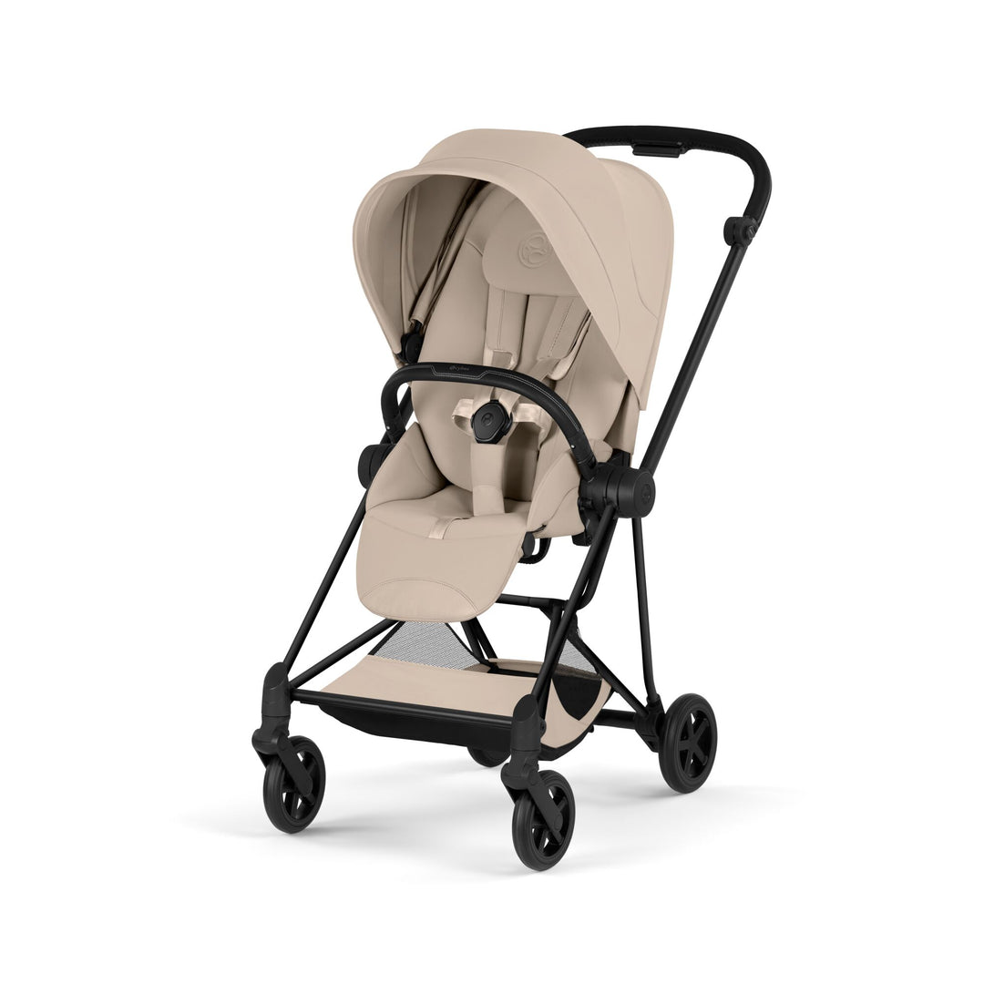 Cybex Mios Style Ultimate Accessory Bundle - Cozy Beige & Matt Black Frame