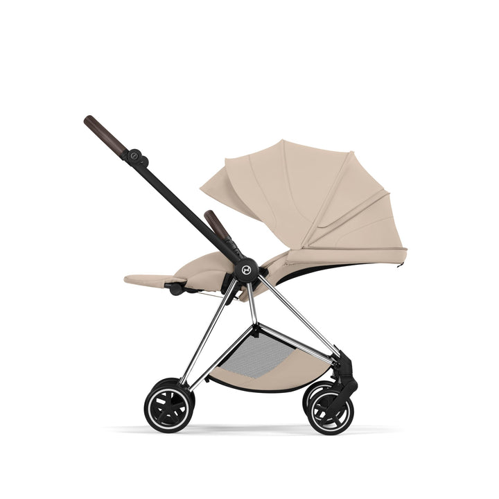 Cybex Mios Style Ultimate Accessory Bundle - Cozy Beige & Chrome Brown Frame