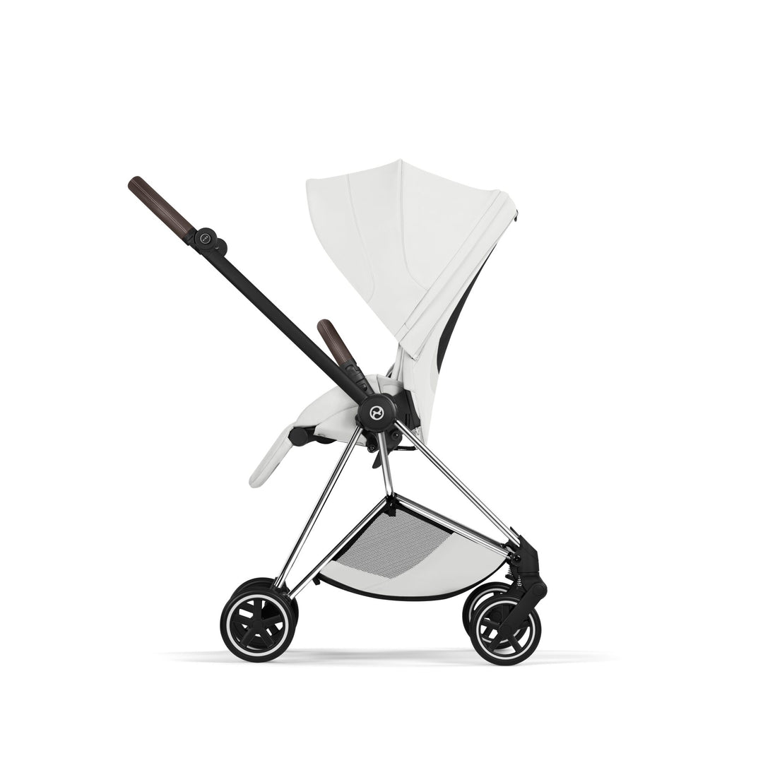 Cybex Mios Style Pushchair - Off White with Chrome Brown Frame
