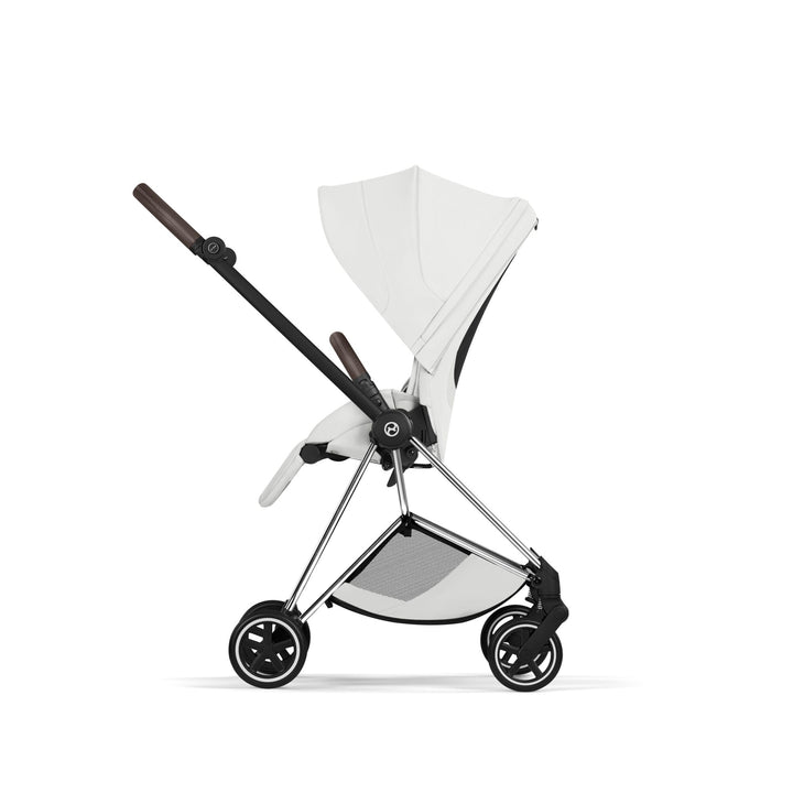 Cybex Mios Style Pushchair - Off White with Chrome Brown Frame