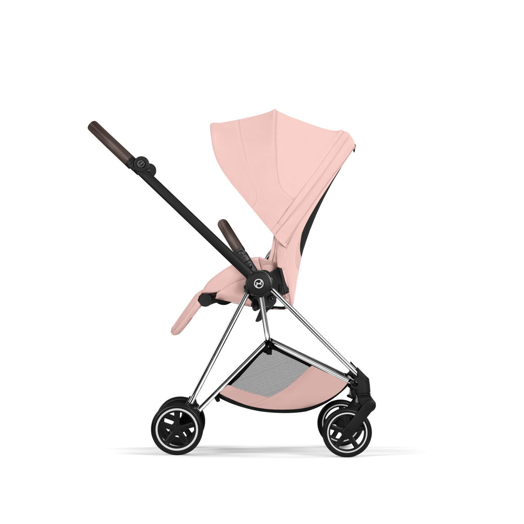 Cybex Mios Style Ultimate Bundle - Peach Pink & Chrome Brown Frame