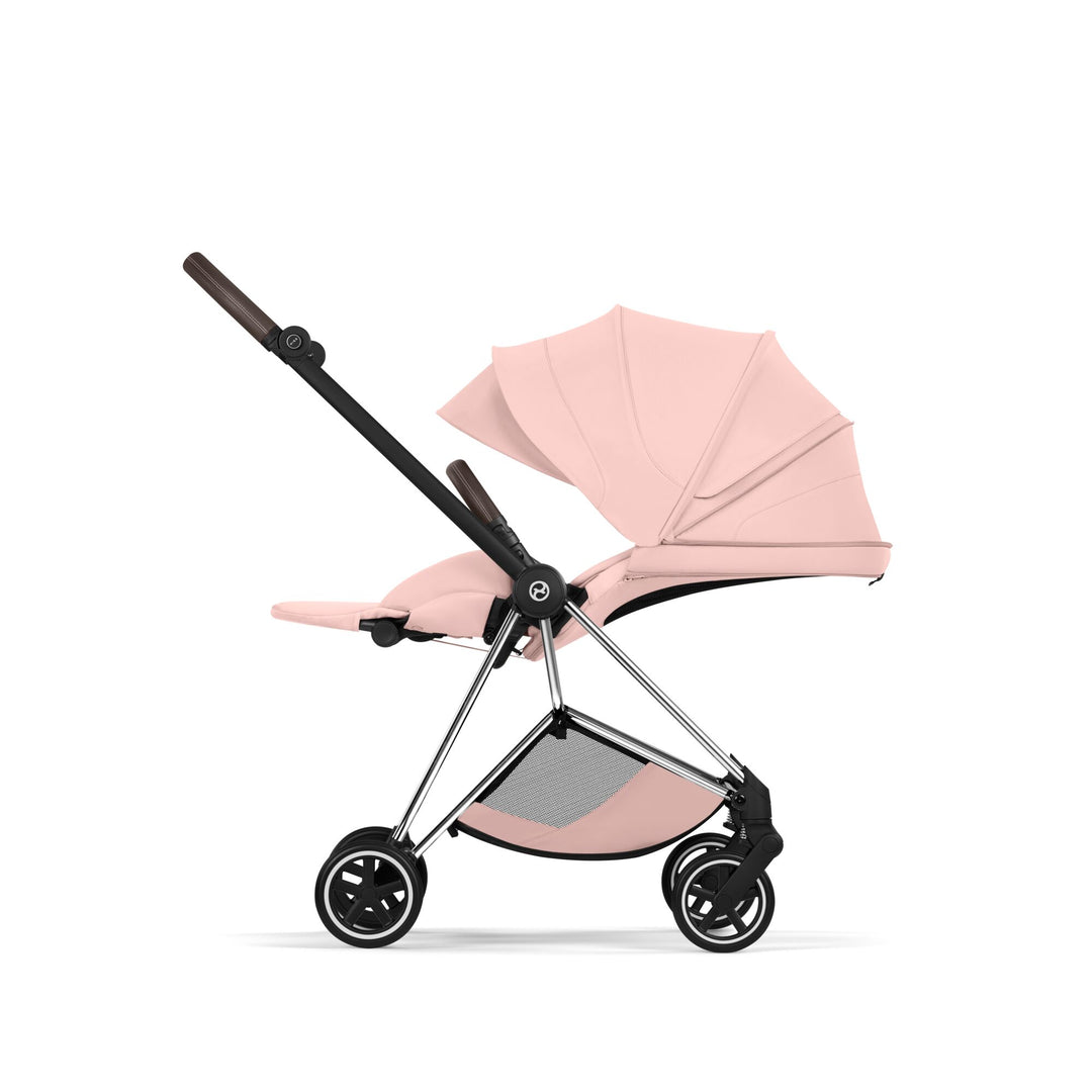 Cybex Mios Style Ultimate Bundle - Peach Pink & Chrome Brown Frame